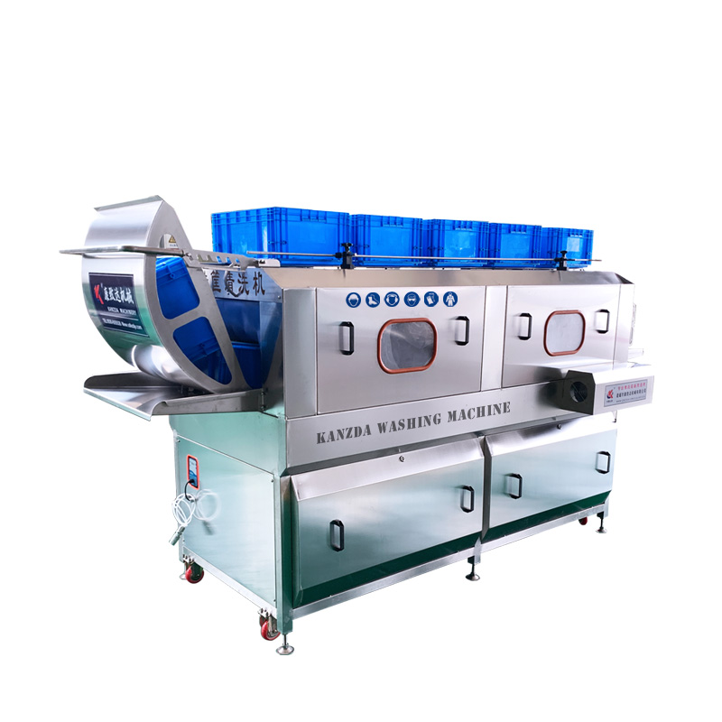 crate washer / crates washing and drying machine