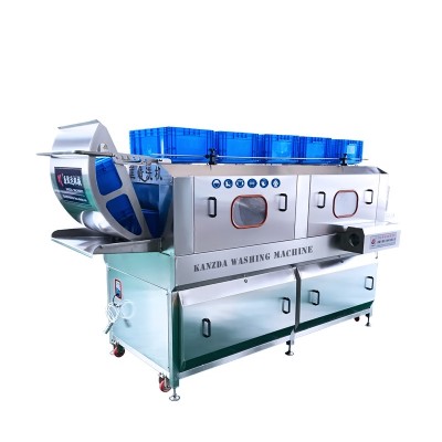 crate washer driven by one person