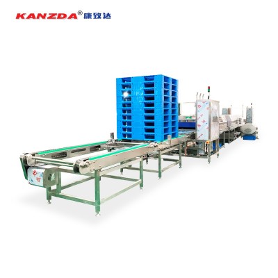 Automatic pallet washer machine