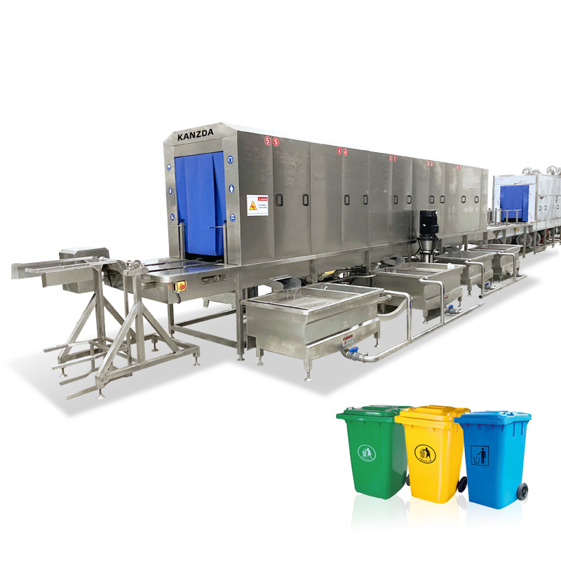 Medical waste bin cleaning machine Medical waste bin cleaning machine