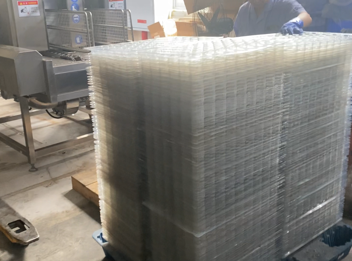 Blister tray washing machine delivered Blister tray washing machine delivered