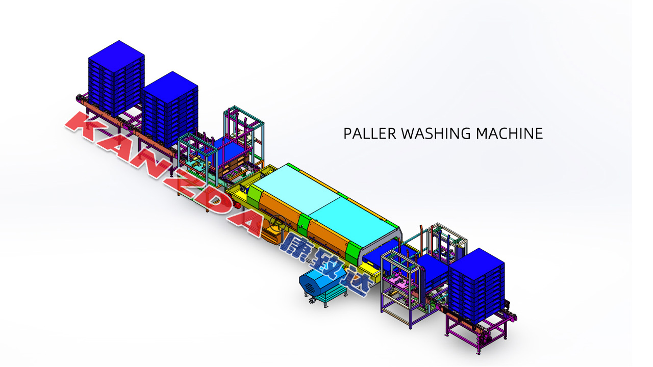 Plastic pallet washing machine Plastic pallet washing machine