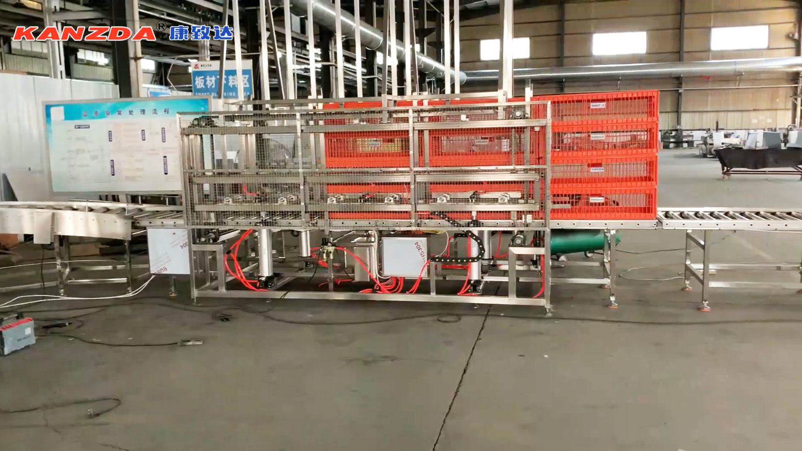 live bird Chicken cage washer live bird Chicken cage washer